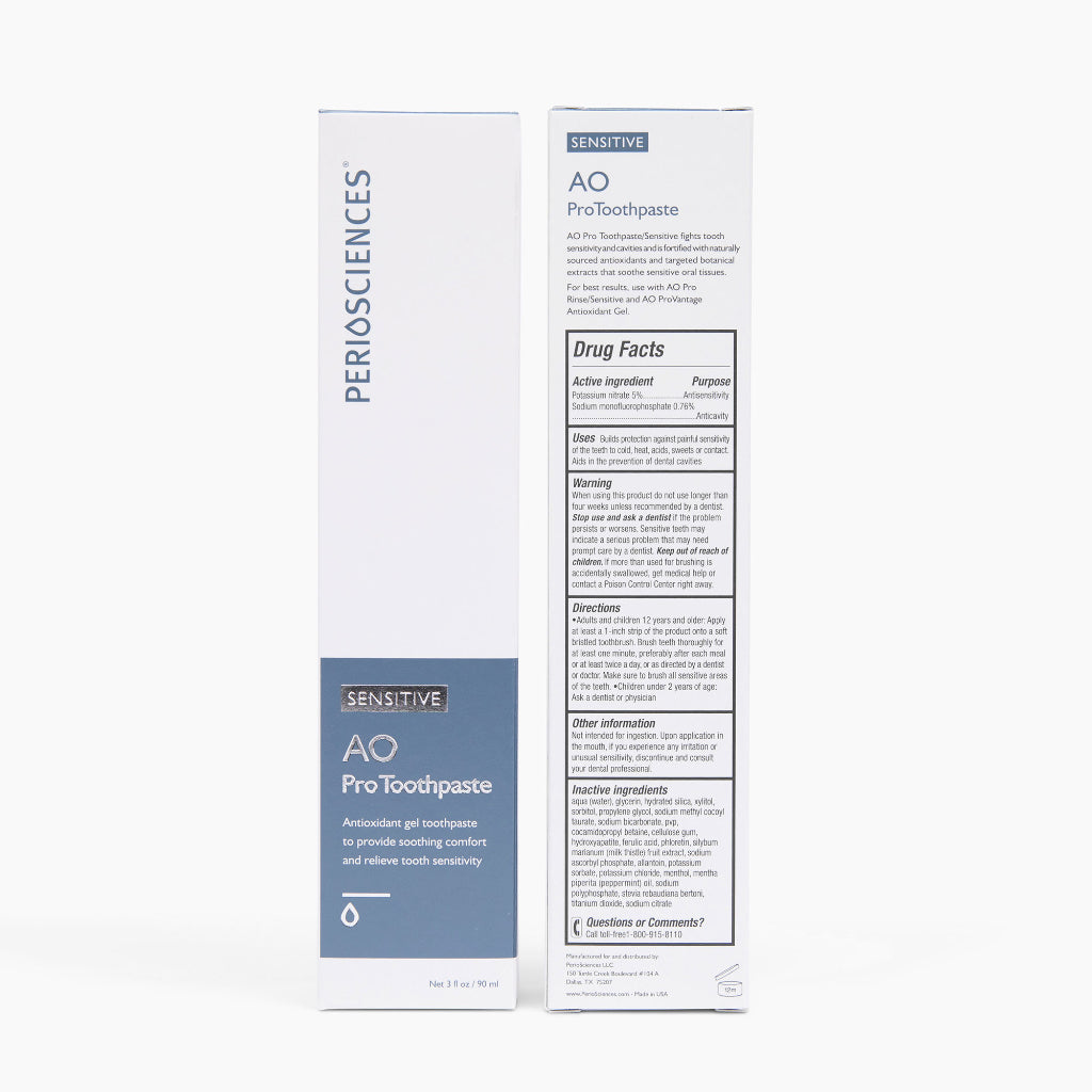 Toothpaste For Sensitive Teeth - PerioSciences